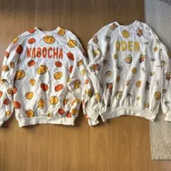 プニュズ かぼちゃ　おでん　トレーナー　サイズ4