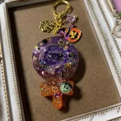 シャカシャカハロウィンキャンディキーホルダー