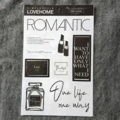 未使用LOVEHOME ウォールステッカー　インテリア　香水瓶　リップスティック