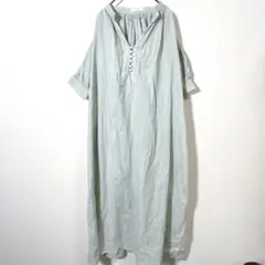 フリークスストア　半袖ワンピース　薄緑　フリーサイズ　ゆったり