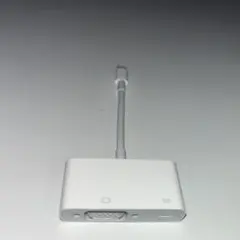 Lightning to VGA変換アダプタ ホワイト　A1439