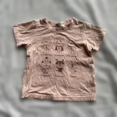 アンパンマン キャラクターTシャツ ピンク