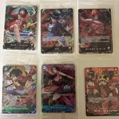 ワンピースプロモカード　5枚セット　ミニティンアジア　セブンイレブン　おまけ付きのサムネイル