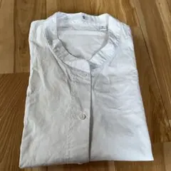 +J ホワイト 長袖シャツ M