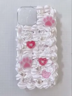 ホイップデコ スマホケース iPhone15 デコ電