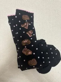 Angelic Pretty Meltyチョコレートオーバーニー　黒ピンクのサムネイル