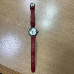 レディース 腕時計 レッド