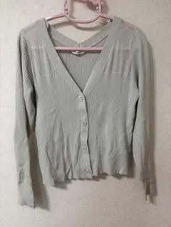 PAGEBOY Vネック リブカーディガン 長袖のサムネイル