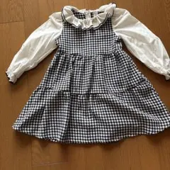 SHEIN チェック柄 ワンピース 6Y
