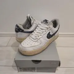 Nike W Air Force 1 07 ESS ブラックペイズリー 23cm