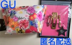GU 蜷川 実花 コラボ 2点 ヘアピンセット クリアポーチ 匿名配送 完売品
