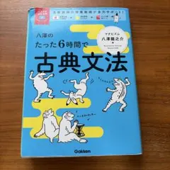 八澤のたった6時間で古典文法