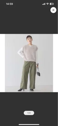 American holic アメリカンホリック　シャギーベスト　ファー　ベスト