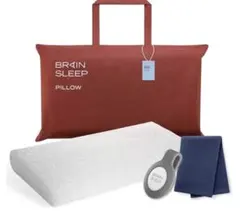 ブレインスリープピローLOW （7グラデーション） +ピローカバー +コイン