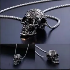 ローライダー メキシカンスカルヘッドネックレス　　ルームミラー等吊り下げ