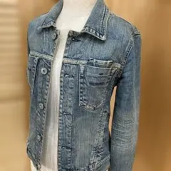 【美品】YANUK ヤヌーク　デニムジャケット サイズP