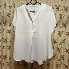 OPAQUE.CLIP ストレッチスキッパーブラウス 元値約5000円