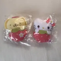 サンリオ いちごおくるみマスコット ポムポムプリン キティ