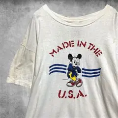 CBCG ディズニー Tシャツ USA製 70s ミッキー マウス Disney