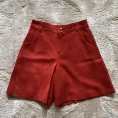 KUMIKYOKU 赤 ショートパンツ サイズ1