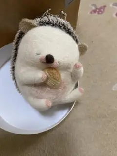 羊毛フェルトハリネズミ