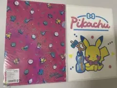 未開封　ポケモン　A4クリアファイル　サイコソーダ　ピカチュウ　イーブイ