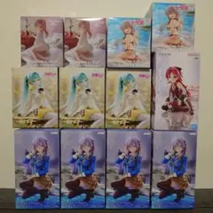 ヘブンバーンズレッド・初音ミク・まどマギ・着せ恋・他　美少女フィギュア 計12個