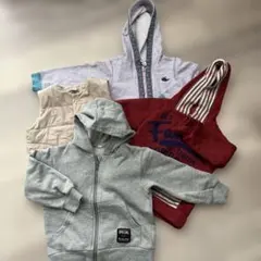 ベビー服セット（フード付きパーカー）