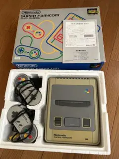 Nintendo SUPER FAMICOM 本体とコントローラー付き