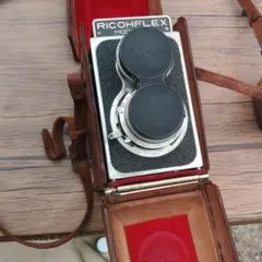 RICOHFLEX 二眼レフカメラ 本体 ケース付き