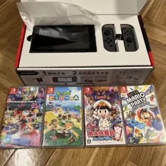 Nintendo Switch 本体 + ゲームソフト4本セット
