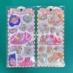 ハローキティ ウォーターシール 2種セット ①