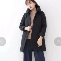 値下げ！新品　アースミュージック&エコロジー　中綿ツイードロングブルゾン　コート