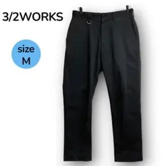 サンニーワークス ストレッチ チノパンツ テーパード M 黒 ワークのサムネイル