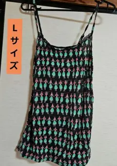ツモリチサト スリープ フラガール 花柄 キャミソール　Lサイズのサムネイル