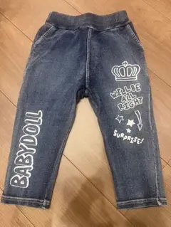 baby doll ボトムス ジーパン 長ズボン 薄手 90cm