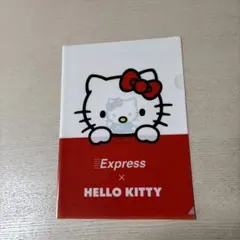 Hello Kitty × Express A4クリアファイル