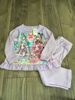 光る長袖パジャマ　名探偵プリキュア 100のサムネイル