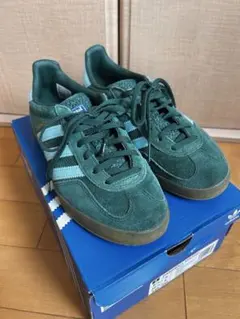 adidas Gazelle ダークグリーン スニーカー