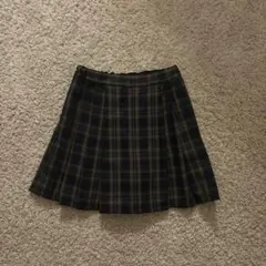 UNIQLO チェック柄 プリーツスカート 160cm