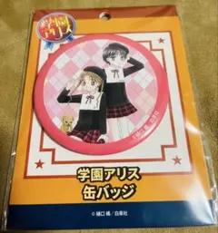 【蜜柑＆蛍（制服）】学園アリス 缶バッジのサムネイル