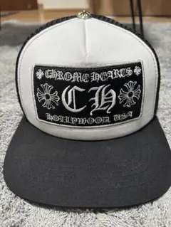 Chrome Hearts トラッカーハット ブラック/ホワイト - メルカリ