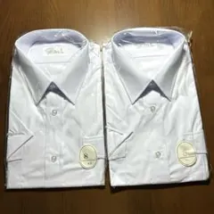 【新品未使用】ワイシャツ カッターシャツ 襟42 白 半袖 まとめ売り バラ可