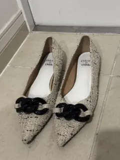 Odette e Odile ツイードフラットシューズのサムネイル