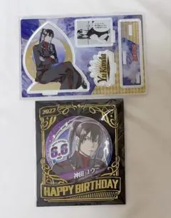 D.Gray-man 神田ユウ アレン スクエア缶バッジ ジャンプ　50周年 D.Gray-man ジャンプ50周年 スクエア缶バッジ アレン 神田ユウ - メルカリ