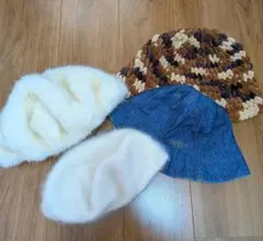 ハット　ベレー帽　まとめ売り　古着屋　ヴィンテージ　レトロ