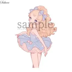 【SA-367】Sakura＊オリジナル♡人物ステッカー