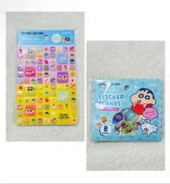 クレヨンしんちゃん タイルシール おはじきシール 2個セット