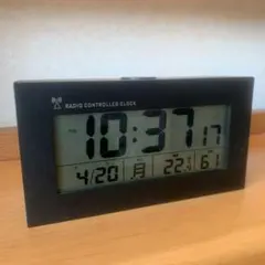 ニトリ デコホーム デジタル電波時計 温湿度計のサムネイル