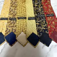 Ferragamo フェラガモ ネクタイ ブランドネクタイ まとめ売り まとめ